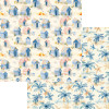 PREORDER - ships April: SSC DESIGNS Beach Dreams 12x12 Paper: Beach Huts