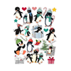 PREORDER - ships April: PRETTY LITTLE STUDIO Vintage Die-Cut Pack - Penguin Christmas
