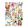 PREORDER - ships April: PRETTY LITTLE STUDIO Vintage Die-Cut Pack - Zoo