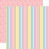 ECHO PARK Craft Room 12x12 Paper: Make Something Stripes
