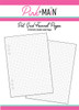 PREORDER - ships March: PINK & MAIN Inserts: Dot Grid Journal Pages