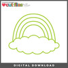 DIGITAL DOWNLOAD: Cut Files by Allison - Rainbow