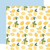 CARTA BELLA Lemonade 12x12 Paper: Life Gives You Lemons