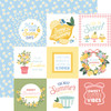 CARTA BELLA Lemonade 12x12 Paper: 4x4 Journaling Cards