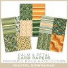 DIGITAL DOWNLOAD: Printables by Debbie - Palm & Petal | Card Papers