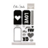 ELLE'S STUDIO Clear Stamps: General | Love Tags