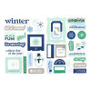 ELLE'S STUDIO Chipboard Stickers: Winter | Winter