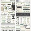 PREORDER - ships May: SIMPLE STORIES Simple Vintage Timeless Harmony Cardstock Stickers - Basics