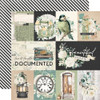 PREORDER - ships May: SIMPLE STORIES Simple Vintage Timeless Harmony 12x12 Paper: 3x4/4x6 Elements