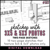 DIGITAL DOWNLOAD: Allison Davis Sketches #532