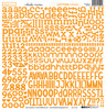 PREORDER - ships May: BELLA BLVD Bella Besties Letter Scramble Alpha Stickers - Orange (coordinates with Adventure Awaits)