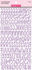 PREORDER - ships May: BELLA BLVD Bella Besties Luna Alpha Puffy Stickers - Plum (coordinates with Adventure Awaits)