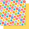 PREORDER - ships May: BELLA BLVD Walking On Sunshine 12x12 Paper - Blooming Bright