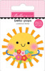 PREORDER - ships May: BELLA BLVD Walking On Sunshine Bella-Pops 3D Stickers - Rays and Roses
