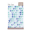 ELLE'S STUDIO Puffy Alphabet Stickers: General | Otis - Navy and Teal