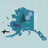 ECHO PARK Our United States 12x12 Paper: Alaska