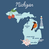ECHO PARK Our United States 12x12 Paper: Michigan