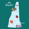 ECHO PARK Our United States 12x12 Paper: New Hampshire