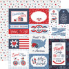 ECHO PARK All American 12x12 Paper: Multi Journaling Cards