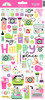 PREORDER - ships JUNE: DOODLEBUG DESIGNS Color Me Crafty Icons Sticker