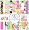 PREORDER - ships JUNE: DOODLEBUG DESIGNS Color Me Crafty 12x12 Paper Pack