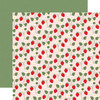 ECHO PARK Strawberry Fields 12x12 Paper: Blooming Berries