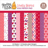 NEWTON'S NOOK DESIGNS 6x6 Paper Pad: Lovely Hearts