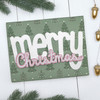 EMILY MOORE DESIGNS Die Set: Merry Christmas Word - Big & Bold