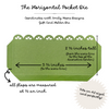 EMILY MOORE DESIGNS Die: Horizontal Pocket