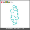 DIGITAL DOWNLOAD: Cut Files by Allison - Bubbles Cluster