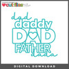 DIGITAL DOWNLOAD: Cut Files by Allison - Dad Daddy Day