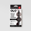 PREORDER - ships July: OLO 8 Color Brush Set - Red Gray