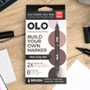PREORDER - ships July: OLO 8 Color Brush Set - Red Gray
