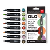 PREORDER - ships July: OLO 8 Color Brush Set - Urban
