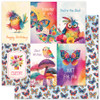 PAPER ROSE Rainbow Village 12x12 Paper: F