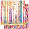 PAPER ROSE Rainbow Village 12x12 Paper: B