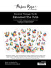 PAPER ROSE Rainbow Village Birds Embossed Die Cuts