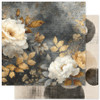 PAPER ROSE Ink & Ivory 12x12 Paper: F