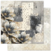 PAPER ROSE Ink & Ivory 12x12 Paper: A