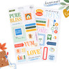 PINKFRESH STUDIO Chipboard Phrase Stickers: Ordinary Joys