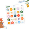 PINKFRESH STUDIO Chipboard Flair: Ordinary Joys