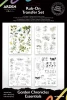ARDEN CREATIVE STUDIO 6x8 Rub On Set: Garden Chronicles Essentials