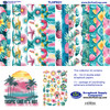PREORDER - ships July: SSC DESIGNS Tropic Like It's Hot Paper & Ephemera Kit