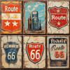 PREORDER - ships July: SSC DESIGNS Road Trip Route 66 12x12 Paper: Pit Stop Postcards