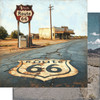 PREORDER - ships July: SSC DESIGNS Road Trip Route 66 12x12 Paper: Open Road Oasis