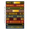 BRUTUS MONROE Washi Sheets: Sensational Spines