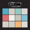 BRUTUS MONROE 6x6 Paper Pad: Geometric Rainbow