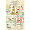 GRAPHIC 45 Slice of Life Chipboard Diecuts