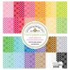 PREORDER - ships in July: DOODLEBUG DESIGNS 12x12 Plaid/Polka Dot Petite Print Pack - Rainbow