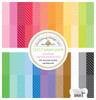 PREORDER - ships in July: DOODLEBUG DESIGNS 12x12 Dot/Stripe Petite Print Pack - Rainbow